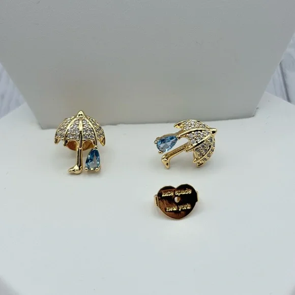 Kate Spade Rain Or Shine Pavé Studs - Picture 4 of 5
